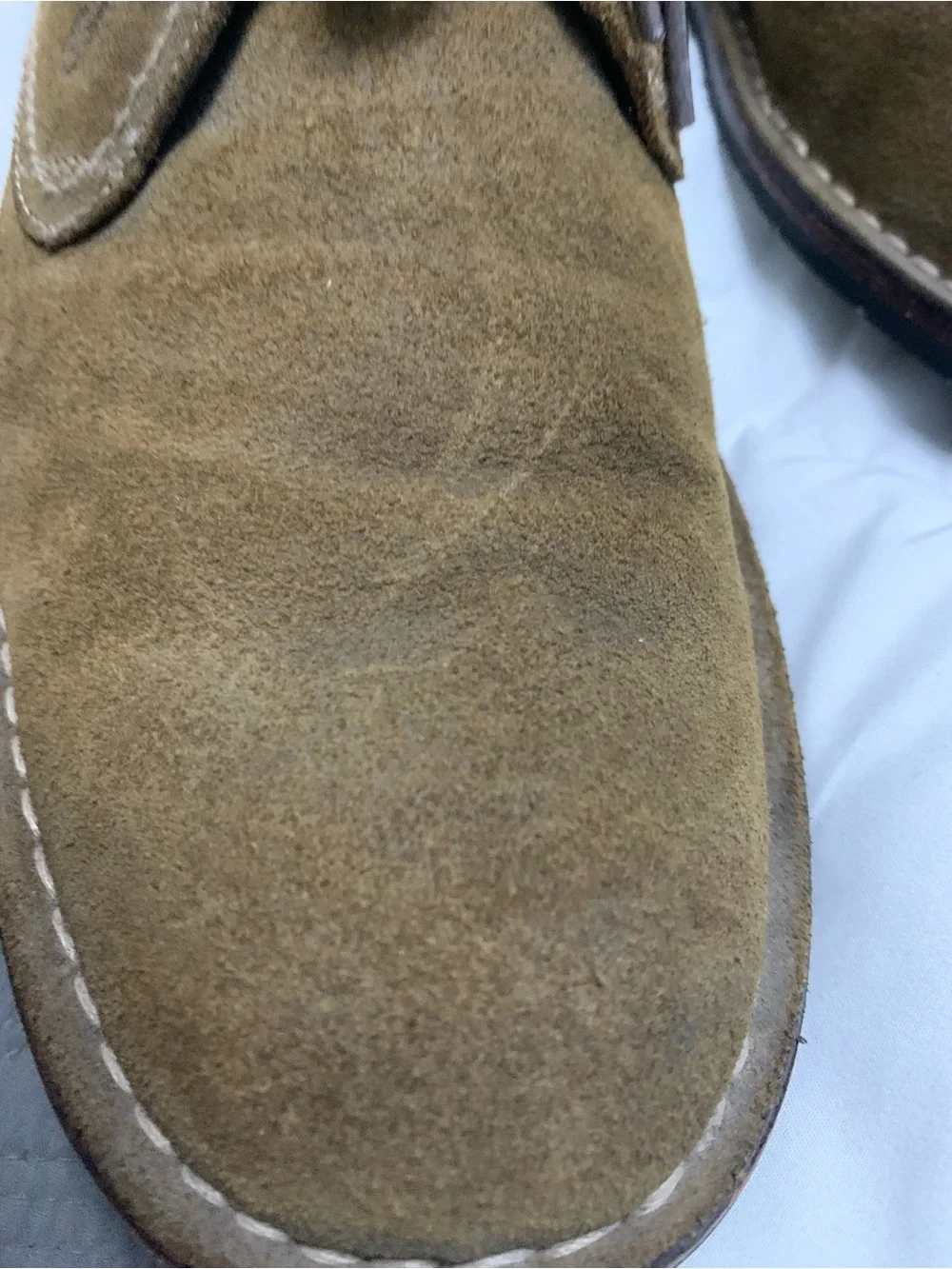 John Varvatos Brown Suede Chukka Boots 11 Sturdy, like new.